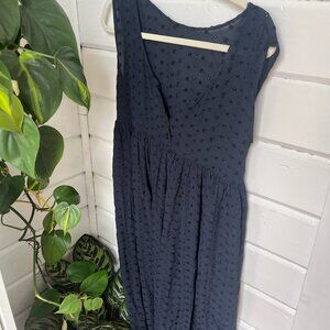 Vintage Eyelet Maxi Dress